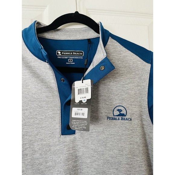 NWT Pebble Beach Dry Luxe Performance Pullover Vest - Large - Picture 4 of 4